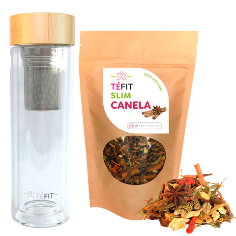 KIT SLIM CANELA + TERMO BAMBÚ