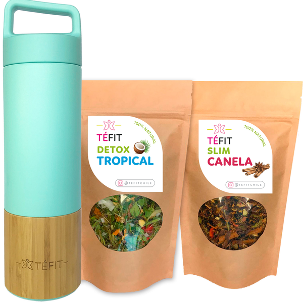 KIT TURQUESA TROPICAL SLIM