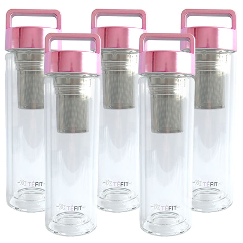 TERMO INFUSOR COLOR PINK X5